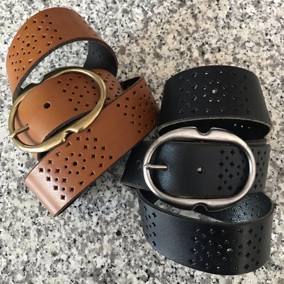Accessories - Leather Belt Pair 32”
